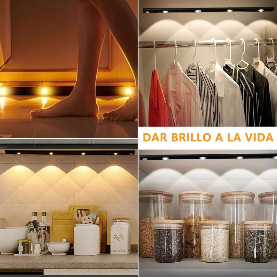 Luz LED con sensor de movimiento