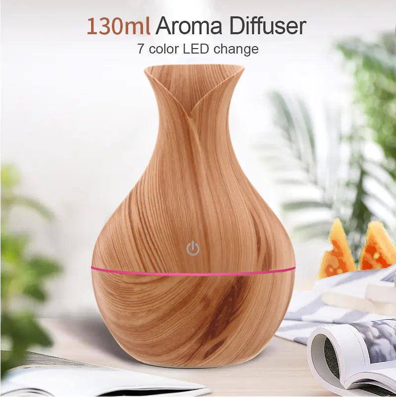 Humidificador Aromaterapia de Madera