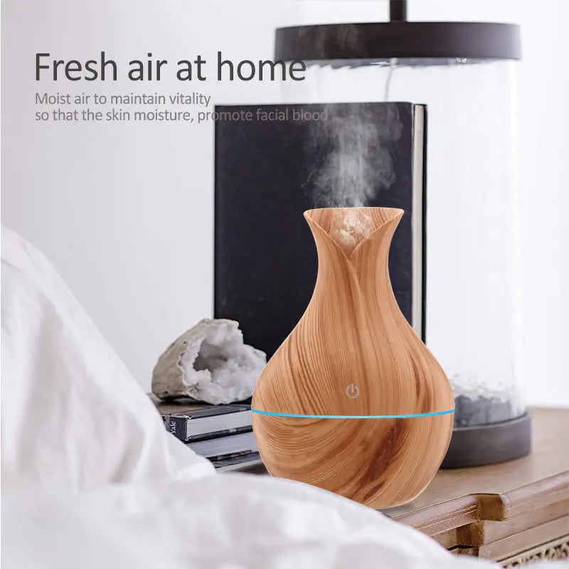 Humidificador Aromaterapia de Madera
